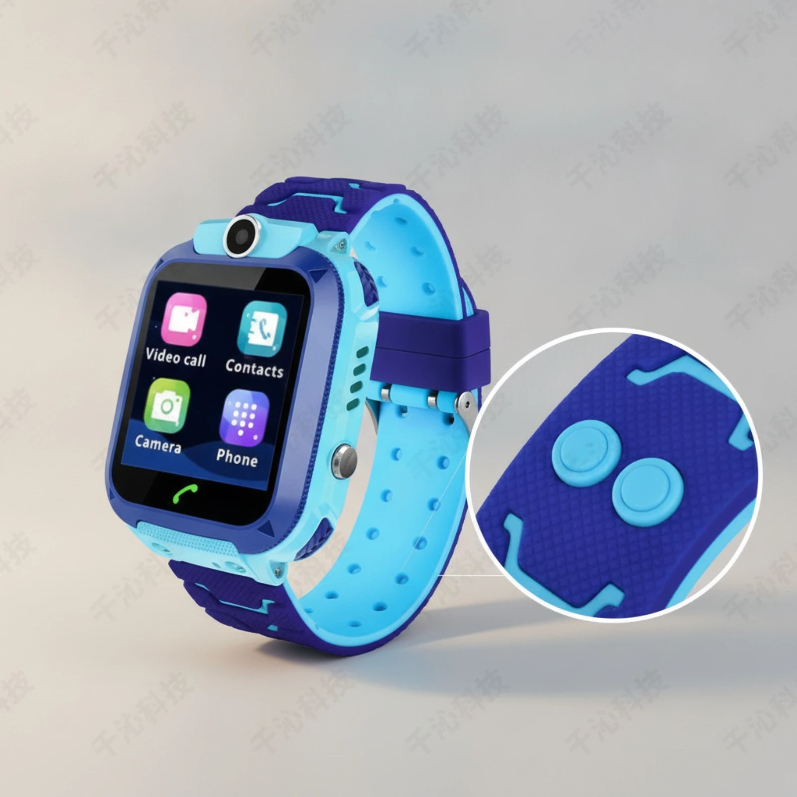 Phone Watch Wearable Smartwatch with Touchscreen for Children, School, Outings