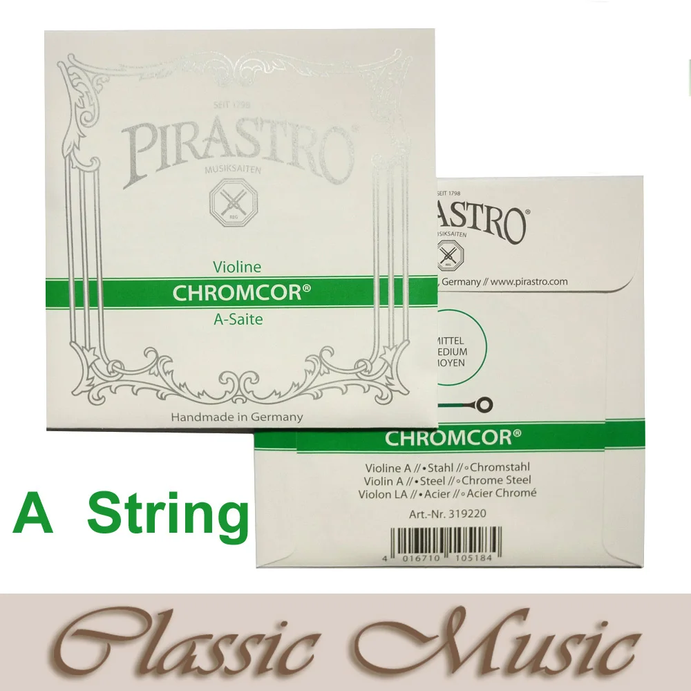 Pirastro Chromcor Violin Strings Full  Set (319020) , Set Ball End ,Original Made in Germany,4/4