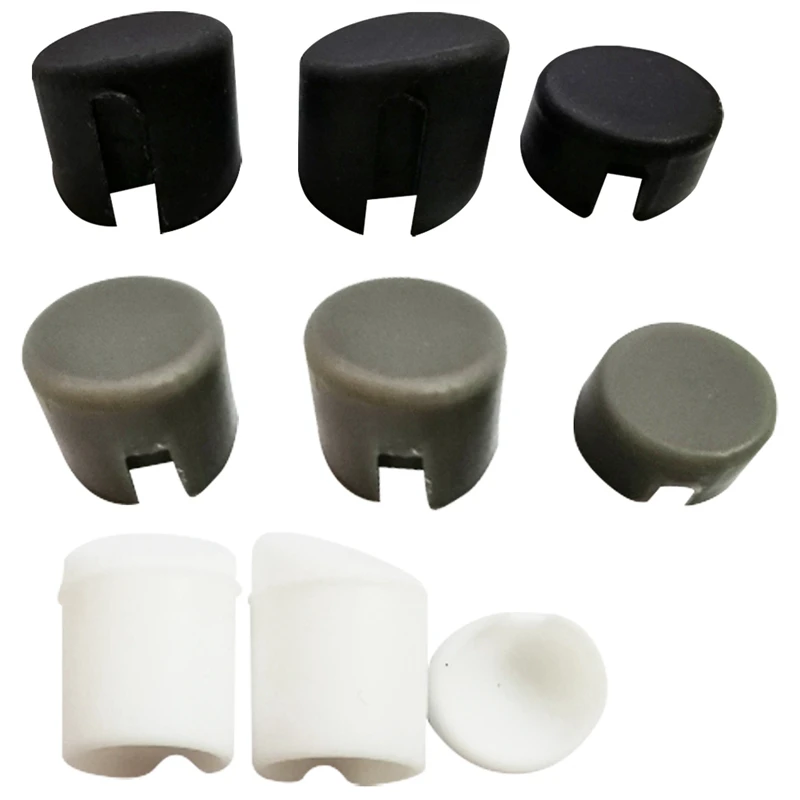 2Set Scooter Rear Back Fender Mudguard Screw Rubber Cap Screw Plug Cover For XIAOMI M365 Electric Scooter Parts(Gray)