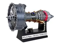 NIKOLATOY 3D printed airplane engine model can start a toy for boys over 12 years old