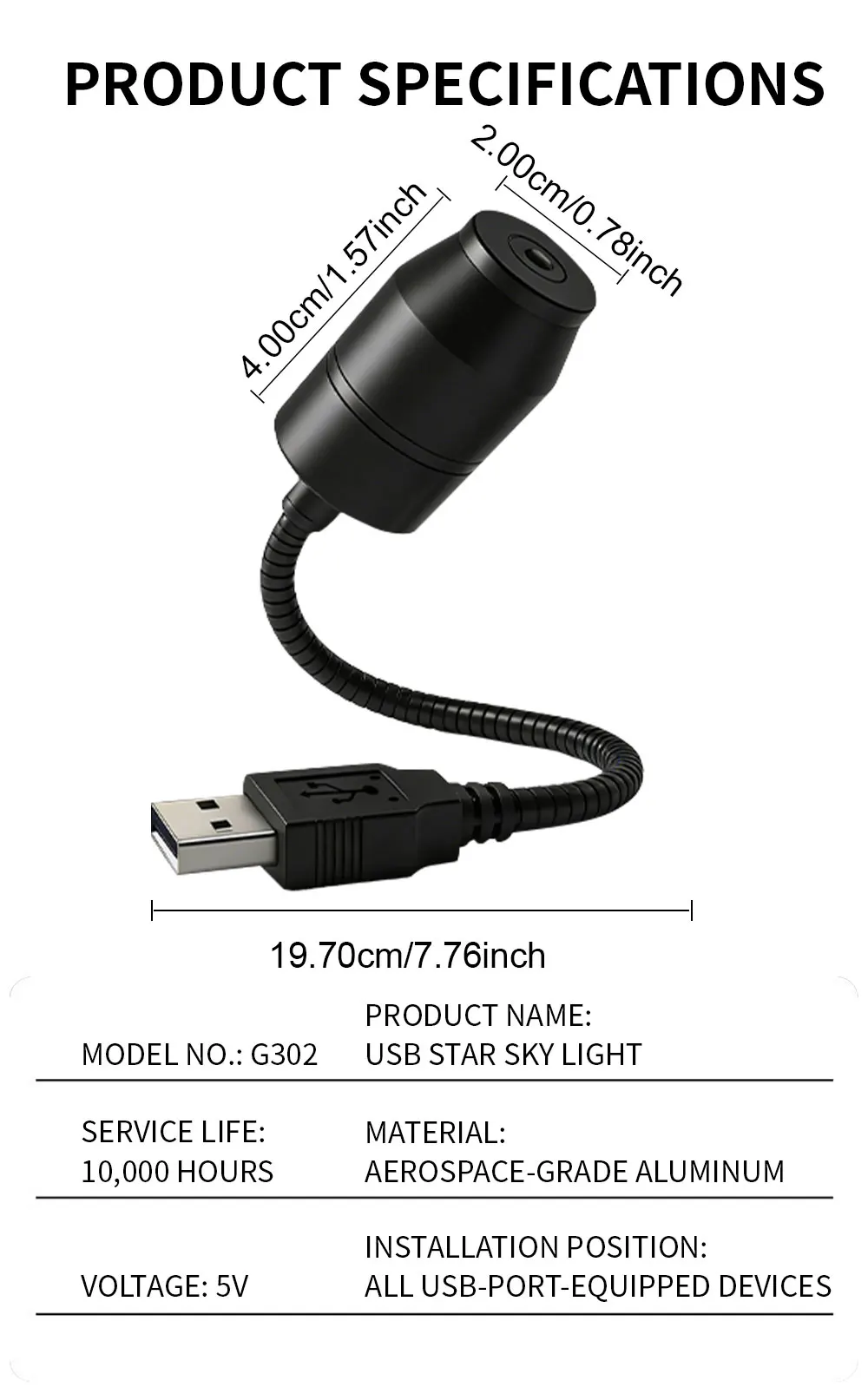 Auto-Innenraumbeleuchtung Dach-Sternenlicht USB LED Sternenhimmel-Projektor Dekoration Nacht-Party-Dekor Romantisches Saturn-Galaxie-Licht – Detail 10
