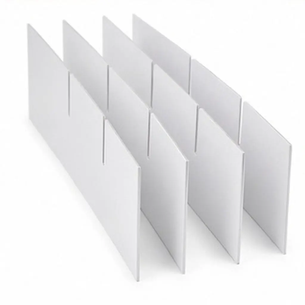 6Pcs Paperboard Box Divider Small Grid Packing Divider for Moving Supplies Fragile Item Storage Shipping Protection