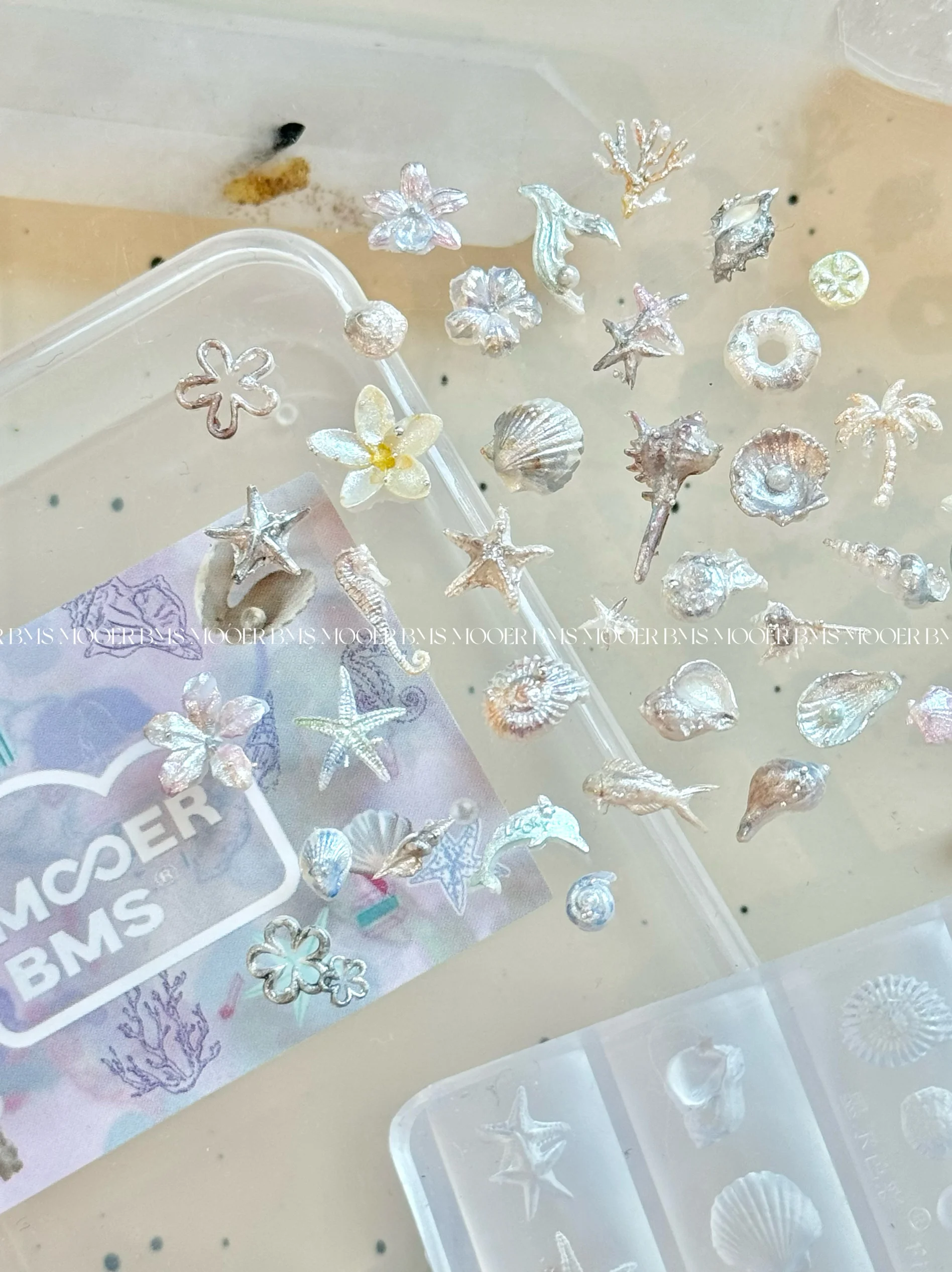 Sweetheart Pet Hawaiian Ocean Nail Art Mold Nail Art Print Board Piastre per timbratura delle unghie