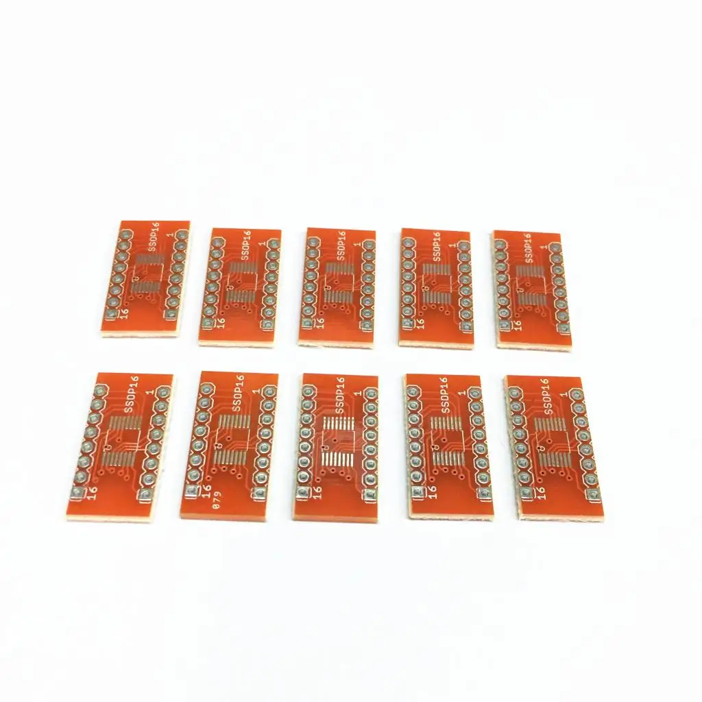 16 Pin DIP PCB Board for SOP16 SOIC16 to 2.54mm Pin Header Compatible with Breadboard Socket
