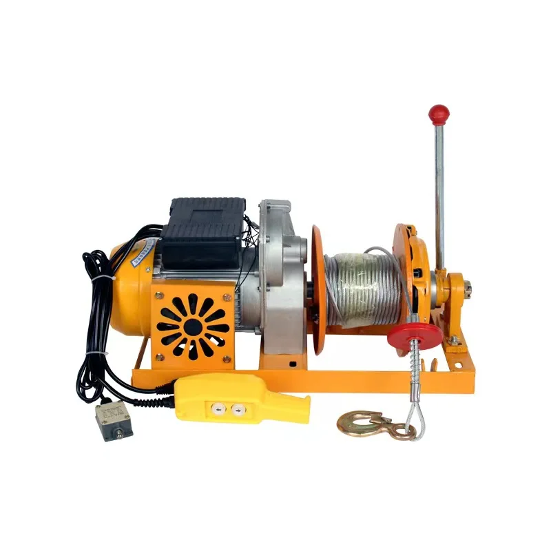 500/1000kg*30m Single Phase Clutch Brake Outdoor Electric Winch
