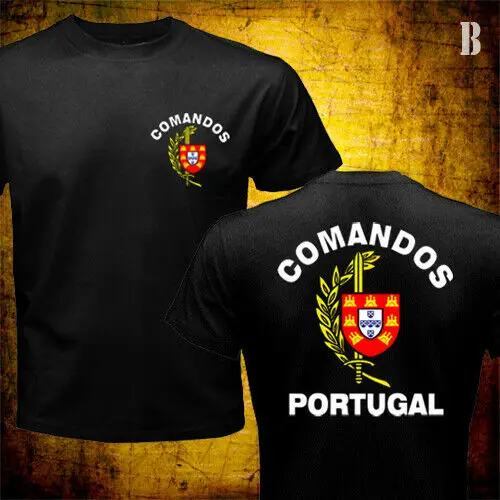 T shirt Man Military Portuguese Army Special Force Comandos Portugal