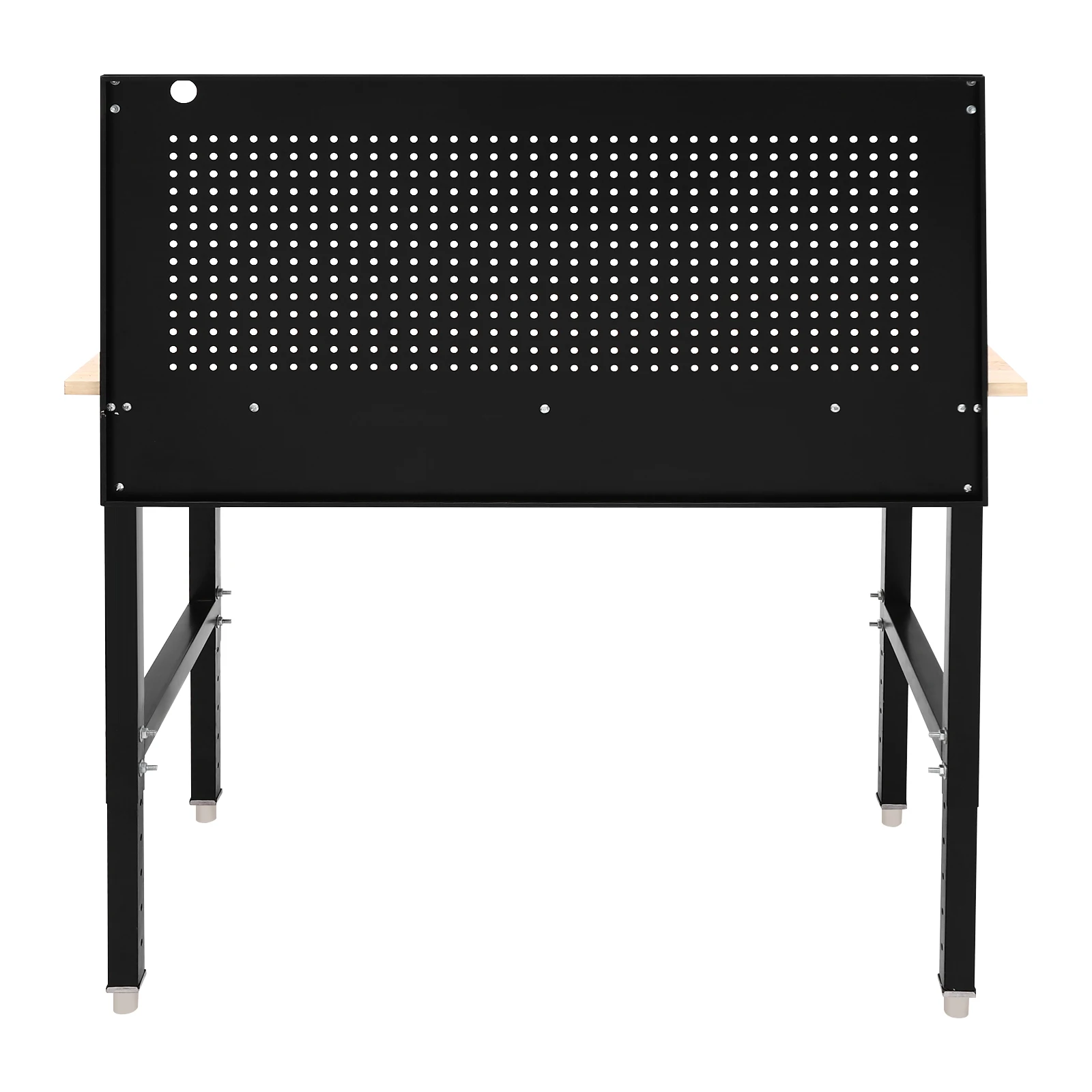 Verstelbare garagewerkbank 48x24 inch, capaciteit 2000 lbs, 7 hoogteinstellingen 26-35,4 inch, garagewerkbank, frame van koolstofstaal