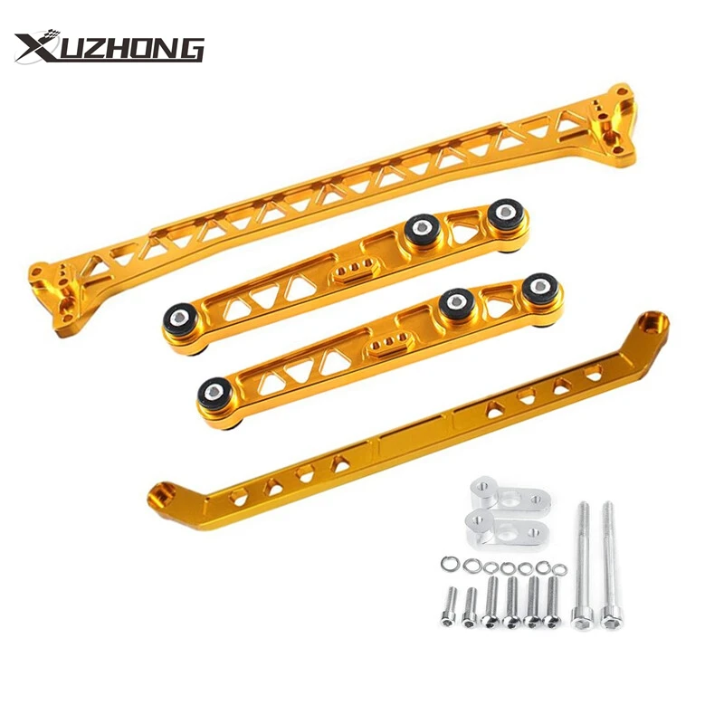 

BILLET REAR BRACE SUBFRAME CONTROL ARM LCA TIE BAR KITS FOR HONDA CIVIC 92-95 EG
