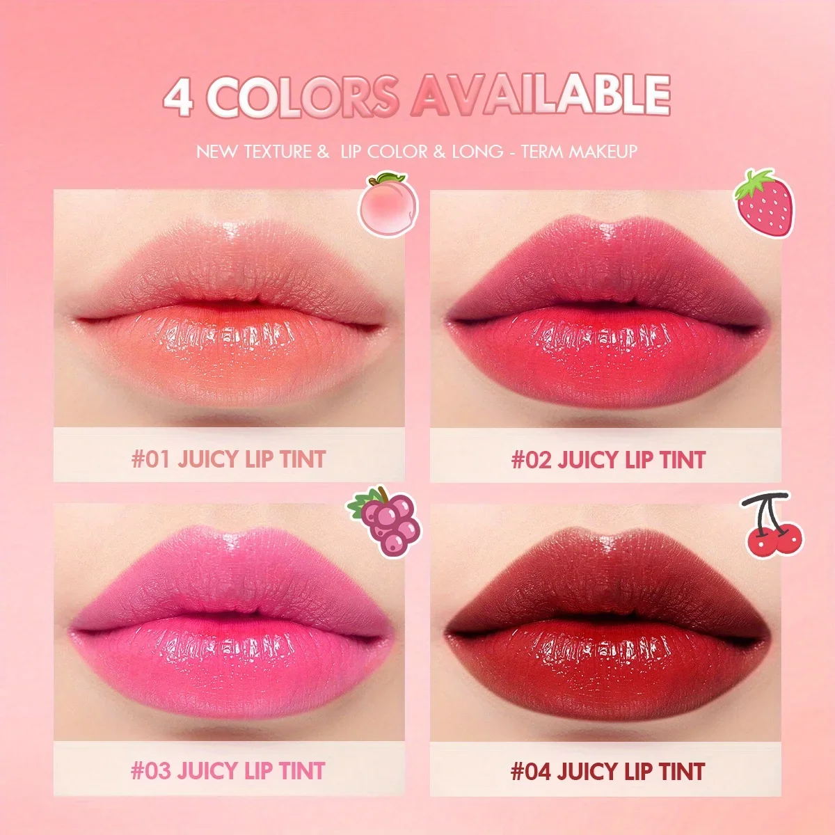 1szt Podwójnego zastosowania Lip Stain Cheeks Liquid Blusher Watery Moisturizing Lip Liquid Lipstick For Eyes Face And Lip Makeup Cosmetics