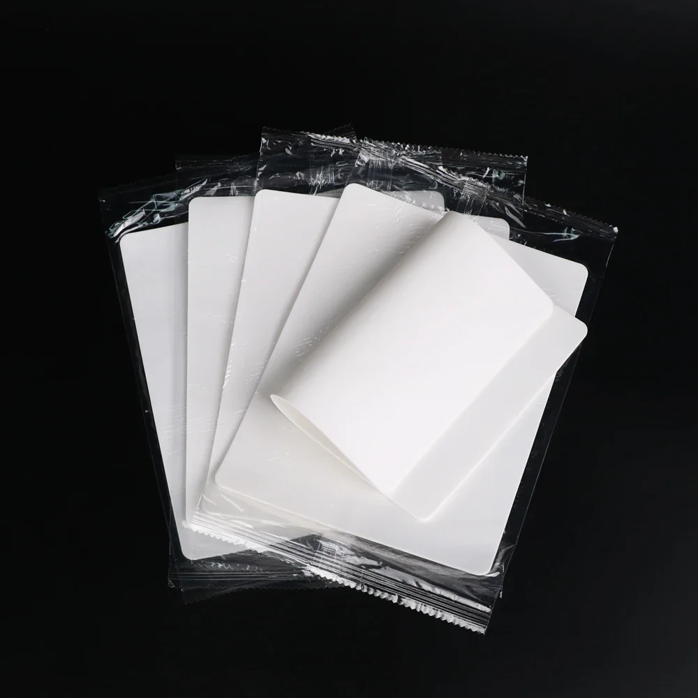 1/3/5/10/15pc Tattoo Blank Practice Skin White Eyebrow Double sided Permanent Makeup Beginner Practice Fake Skin