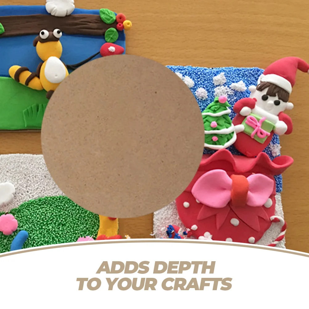 

10 Pcs DIY Clay Board Craft Wood Pottery and Ceramics Making Base Mat for Sculpting Sculpture