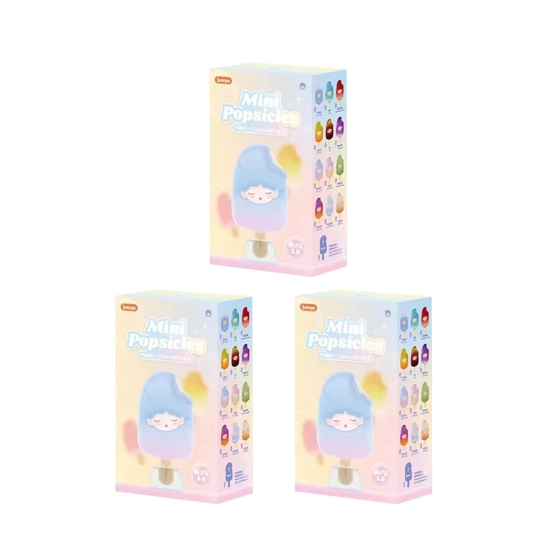 Cloud Dream One Mouth Ice Mini Series Blind Box Second Bullet 2.0 Generation Ice Stick Handmade Desktop Ice Cream Ornament Gift