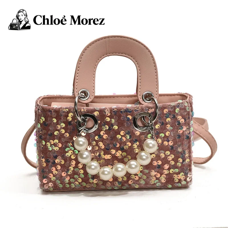 

Pearl Handbag, Fashionable Sequins, Stylish And Versatile Women's Crossbody Tote Bag Trend
