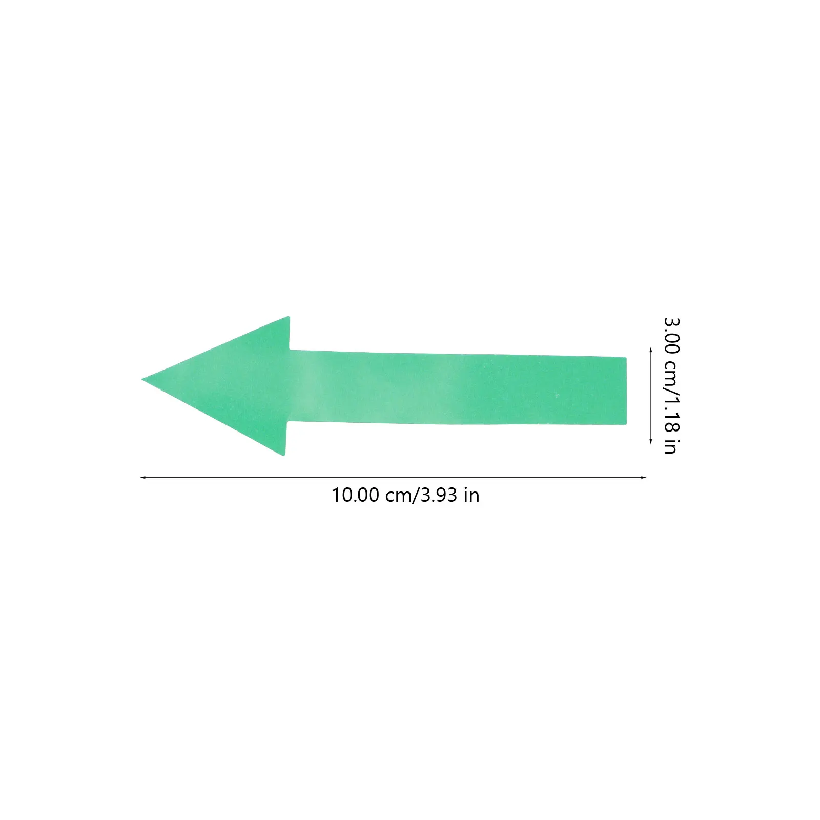 

50pcs Arrow Stickers Direction Indicator Tags Label Decals For Equipment Wall Shop Lightweight Multipurpose Warning