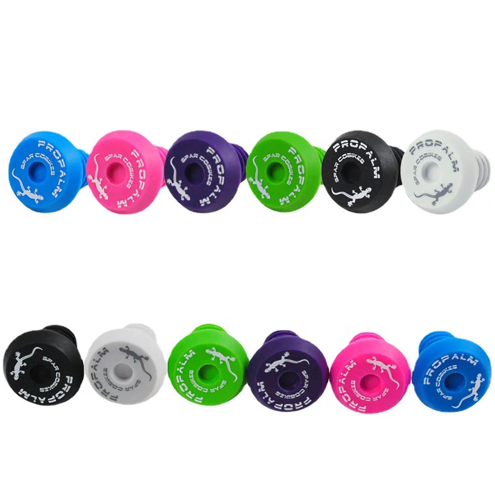 Propalm HY-55S Bicycle Handle Bar Cap End Plug Rubber MTB Road Cycling Handlebar Grips Handles Bar Cap End Plugs Bicycles Parts