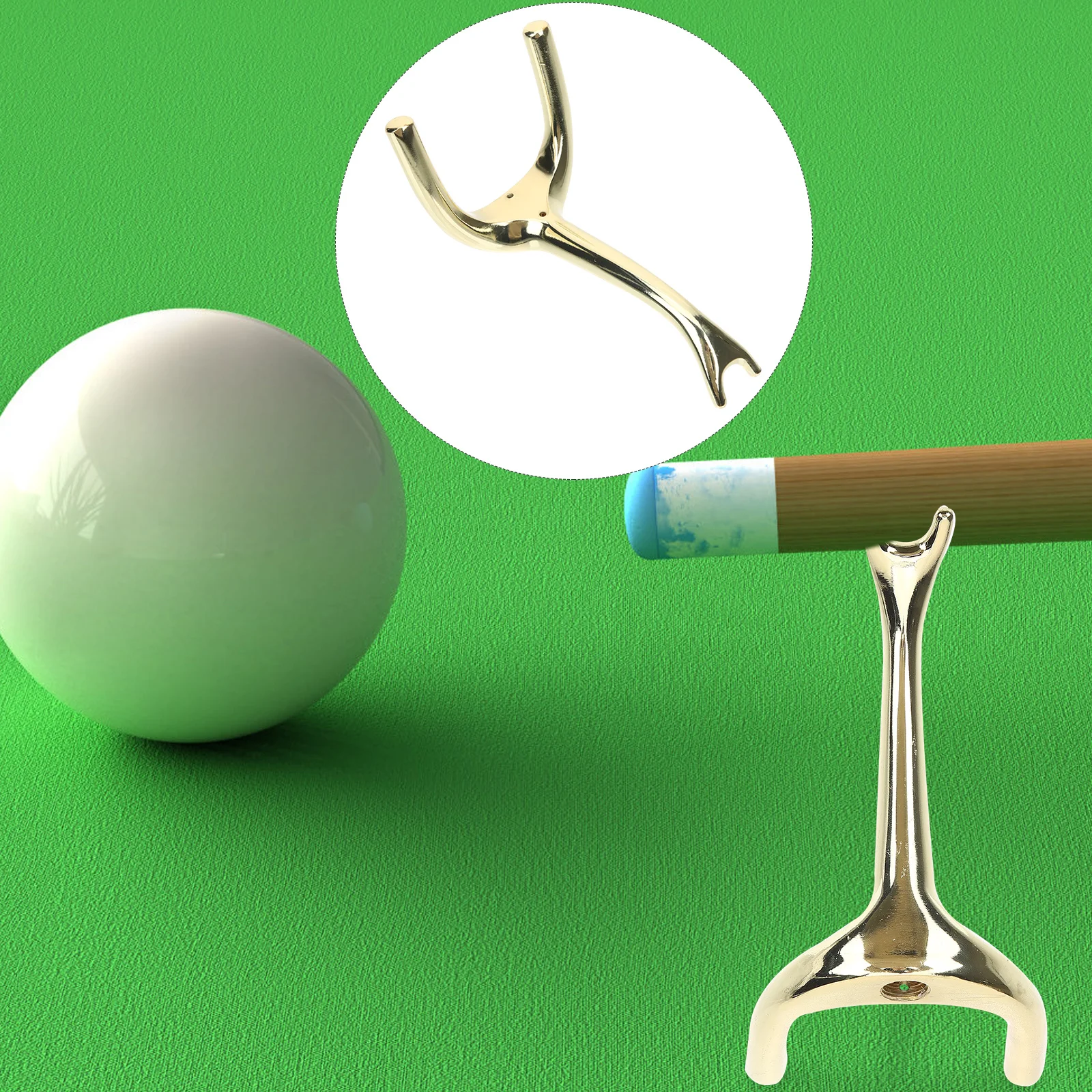 

Professional Snooker Billiards Bridge Metal Cue Stand Stable Structure Easy to Use Pool Table Accessory Pool Table Sticks