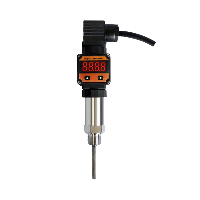 

RS485 Industrial Grade -50-250℃ Pt100 Thermal Resistance Temperature Transmitter LED Hersman Integrated Temperature Sensor