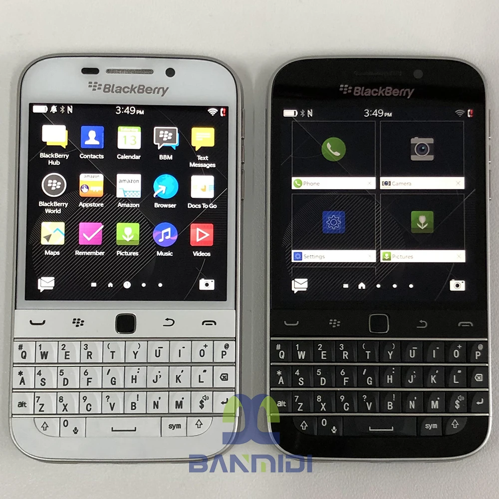 الأصلي BlackBerry Q20 الكلاسيكية 4G 8MP WIFI ROM 16G الهاتف الخليوي المحمول BlackBerry OS QWERTY لوحة المفاتيح غير مقفلة الهاتف الذكي #2