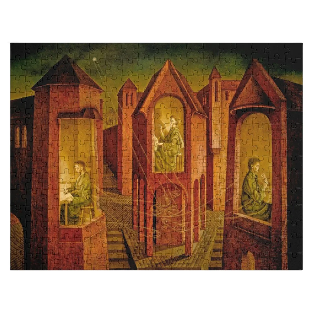 

Three Destinations, by Remedios Varo Jigsaw Puzzle Personalized Toys Custom Wooden Gift Iq Woodens For Adults Puzzle