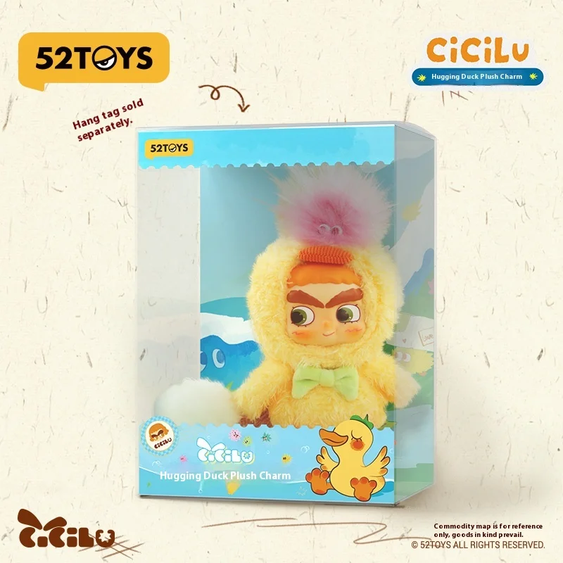 

52TOYS CiCiLu Hug Doll Plush Pocket Hanging Toy Birthday Gifts Trendy Handmade Cosplay Bag Accessory Lucky Charm Plushie