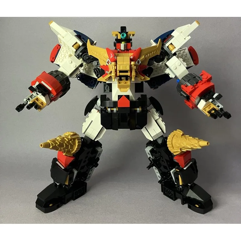 900 Stück MOC- 215241   Moc Bausteine Berühmte Film Modell Krieger Mecha Technologie Modulare Blöcke Urlaub Geschenke Spielzeug Für Kinder