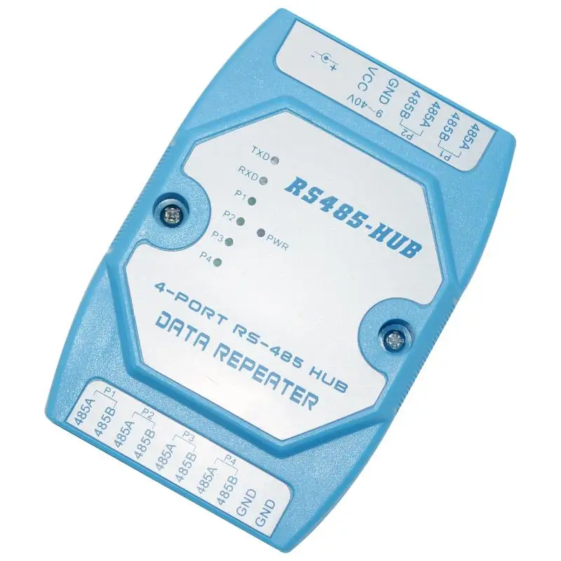 Industrial Photoelectric Isolation 4 Channel RS485 Line Divider Sharing Device 485 Distributor 485 Hub 2 In 4 Out