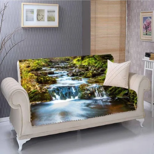 Else River Waterfall 3D Seat Cover Case-180 X225Cm