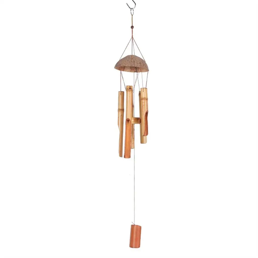 Fashion Home Decoration Bamboo Wind Chimes Zen Meditation Handmade Yard Wind Chimes Garden & Home Hanging For Outdoor Patio