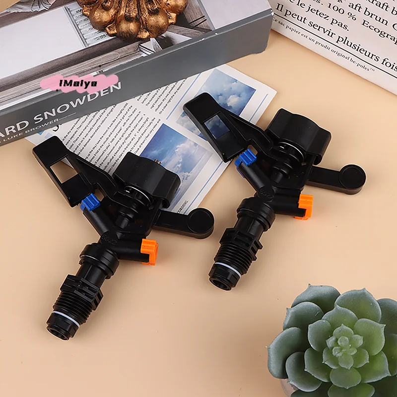 M-Adjustable 360 Degree Auto Rotating Sprinkler for Lawn Impact Garden Yard Agricultural Irrigation Rocker Rotating Sprinkler