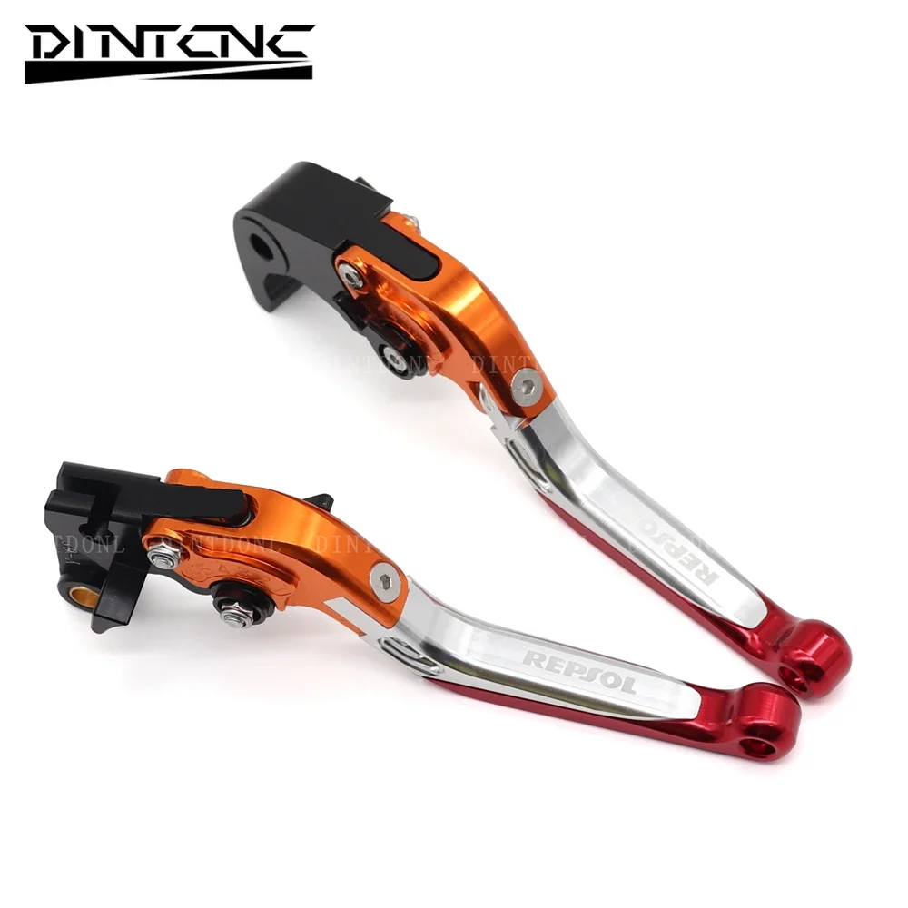 For HONDA CBR250R CBR300R CB300F CBR500R CB500F CB500X CB150R CB CBR Motorcycle CNC Folding Extendable Brake Clutch Lever REPSOL