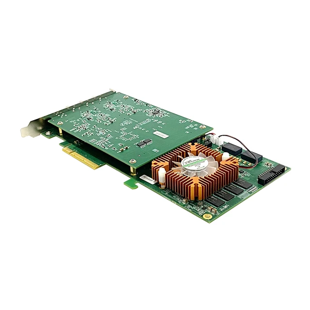 High Performance PCIe8910N Digitizer with 8-bit ADC and 2GB Onboard Memory, Suitable for Radar/sonar/ultrasound Applications