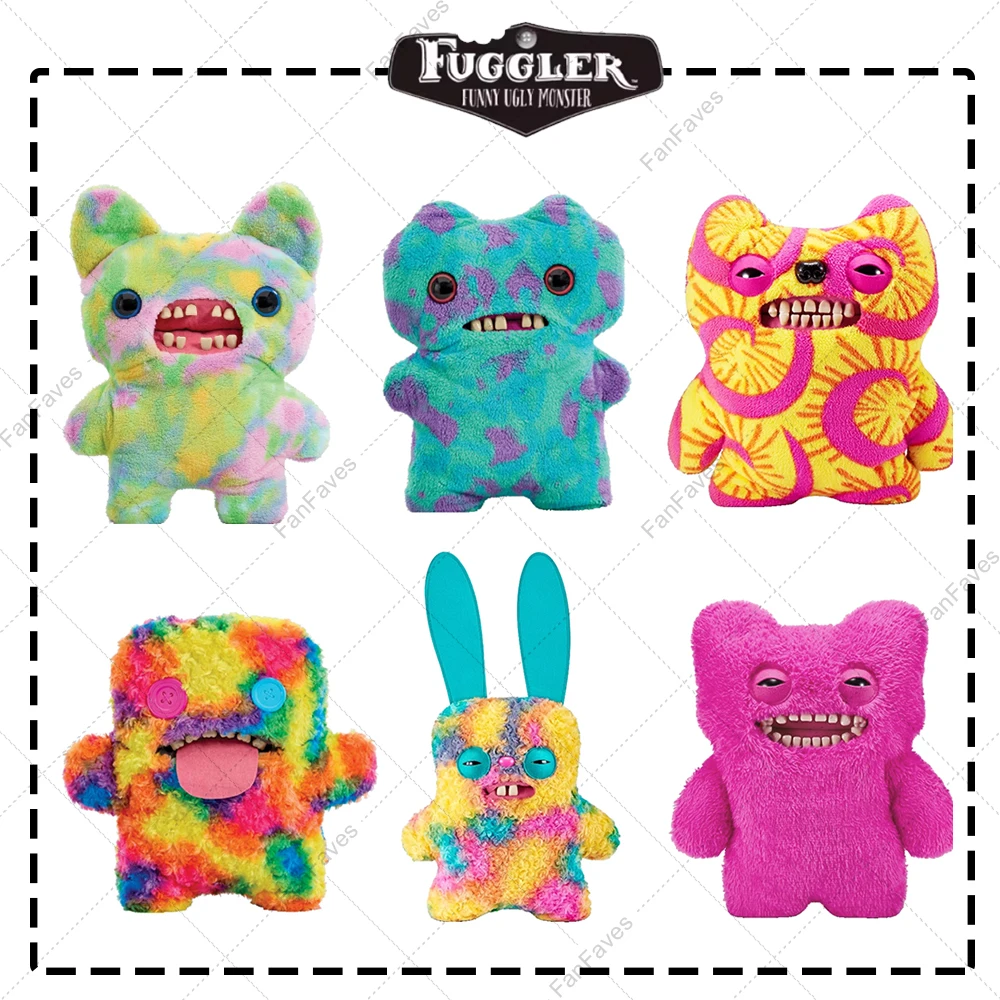 

Fuggler оригинальные плюшевые игрушки большого размера 24-43 см уродливый зуб монстр подушка для тела мягкая кукла-компаньон украшение комнаты подарок