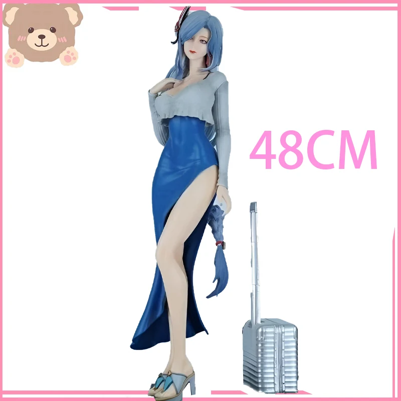 

1/4 Shen He Dress ver Girls Chinese Anime Adult Figure Toy Anime Game 48cm Shenhe Genshin Impact PVC Action Figure Model Doll