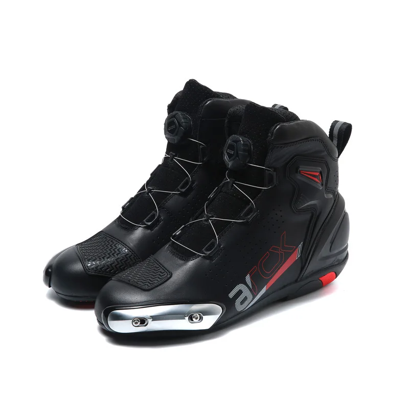 

Shoes Boots None No Yes Leather Rubber Unisex Boots For Motorcycle Man Shoes Direct Selling
