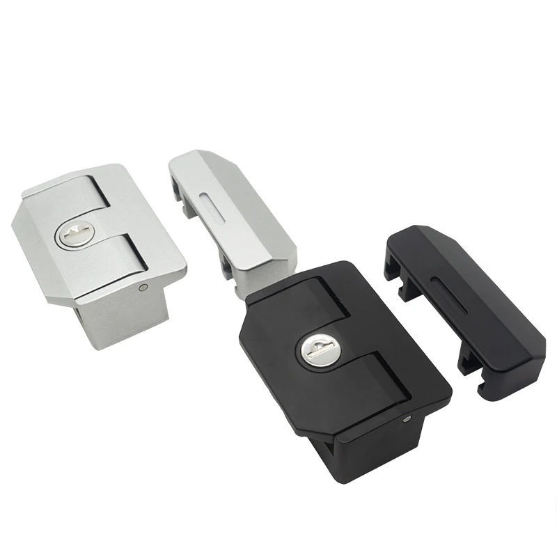 MS901-1 High Quality Industrial Aluminum Profile Accessories Door Locks Cabinet Locks Non Drilling Mechanical Safety Door Locks