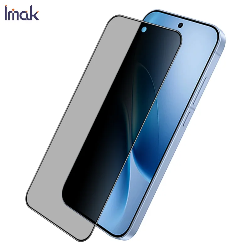 IMAK Privacy Tempered Glass for iQOO Z11 Turbo 5G Screen Protector Film Support Fingerprint