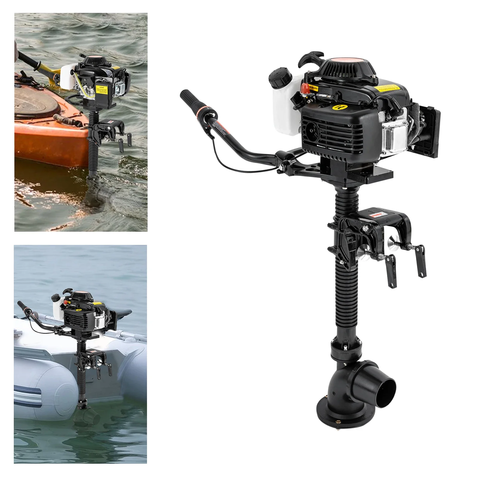 

4-stroke gasoline engine,for inflatable boats and fishing boats,outboard motor with cooling system and CDI ignition system 55CCM
