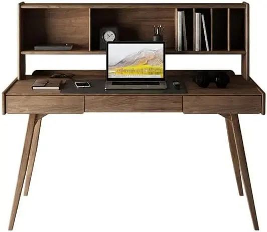 Bookshelf Simple Writing Desk Japanese Dressing Table Home Bedroom Computer Desk Vanity Desk Gaming Desk Office Desks