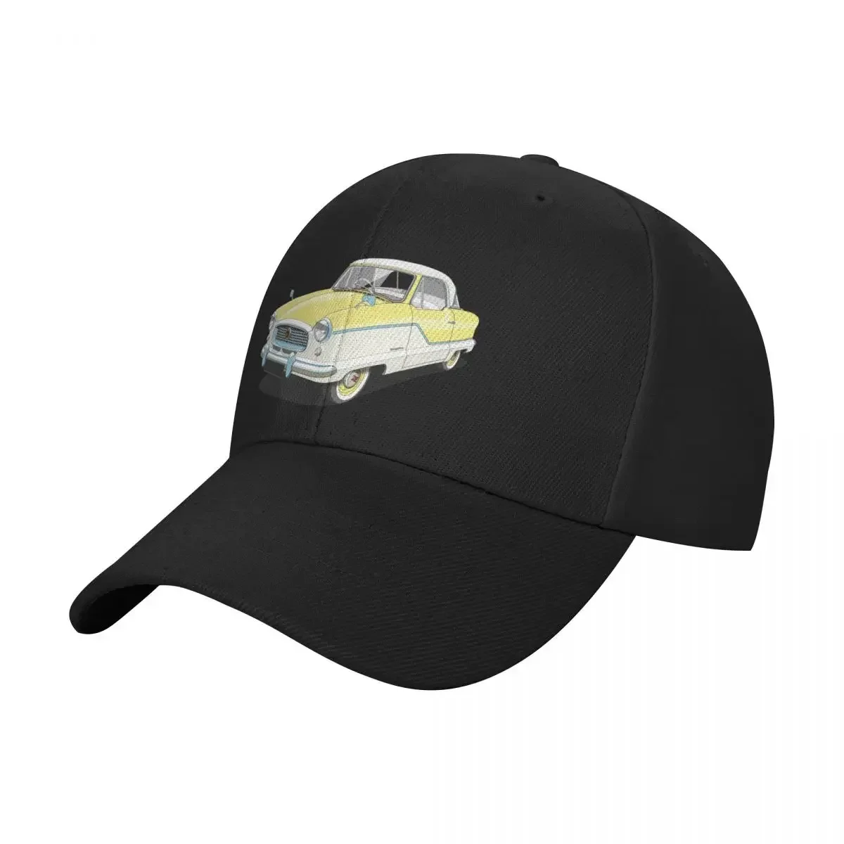 Austin Metropolitan in two tone yellow and white Baseball Cap Rave fishing caps man Women's Hats 2025 Men's