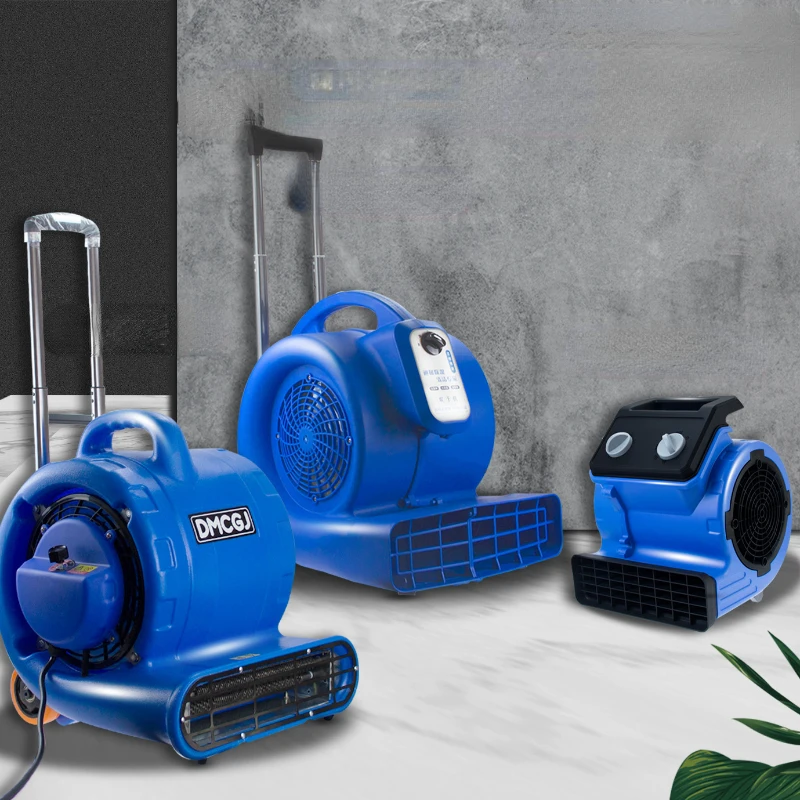 Secador De Piso De Desumidificação De Alta Potência, Secador De Cabelo De Secagem Comercial, Ventilador De Acampamento Portátil, 110V, Tapete, Vaso sanitário