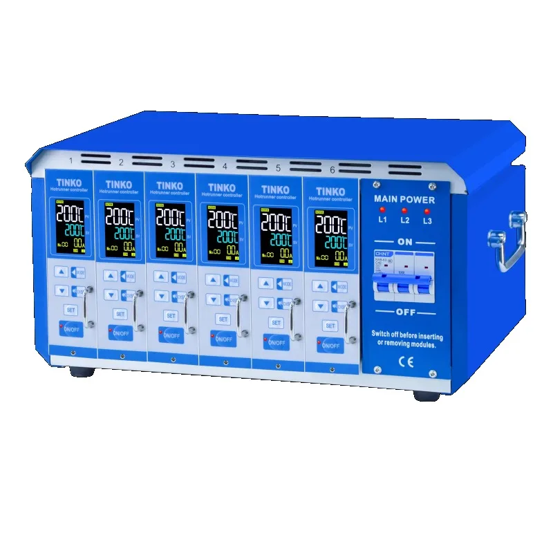 

6 Zone LCD Display Pid Hot Runner Temperature Control Box Using for Plastic Injection Mold