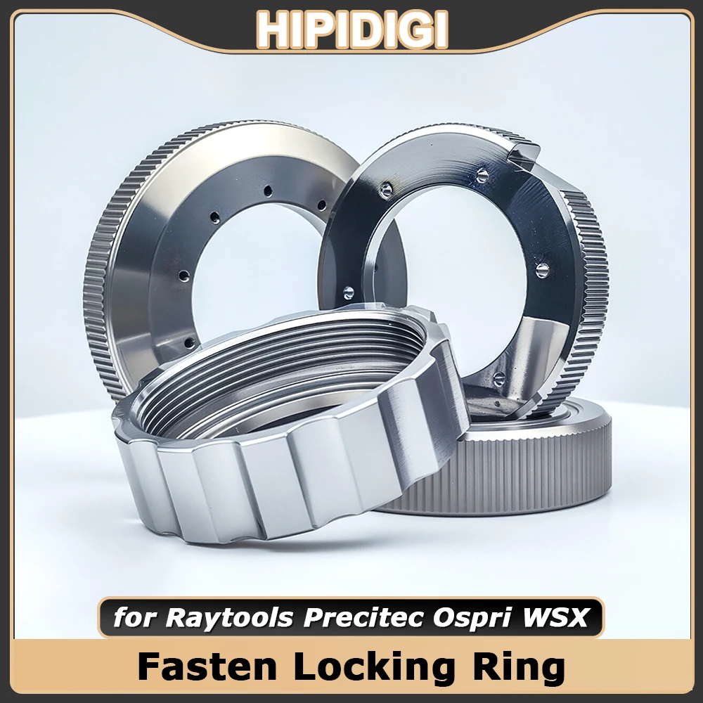 

Laser Ceramic Ring Locking Nut Fasten Locking Ring for Raytools WSX Precitec Ospri Laser Cutting Head Locking Ring Accessories