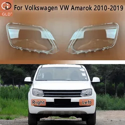 For Volkswagen VW Amarok 2010-2019 Car Accessories Headlight Lens Cover Headlamp Shell Lampshade Transparent Shade Mask Glass
