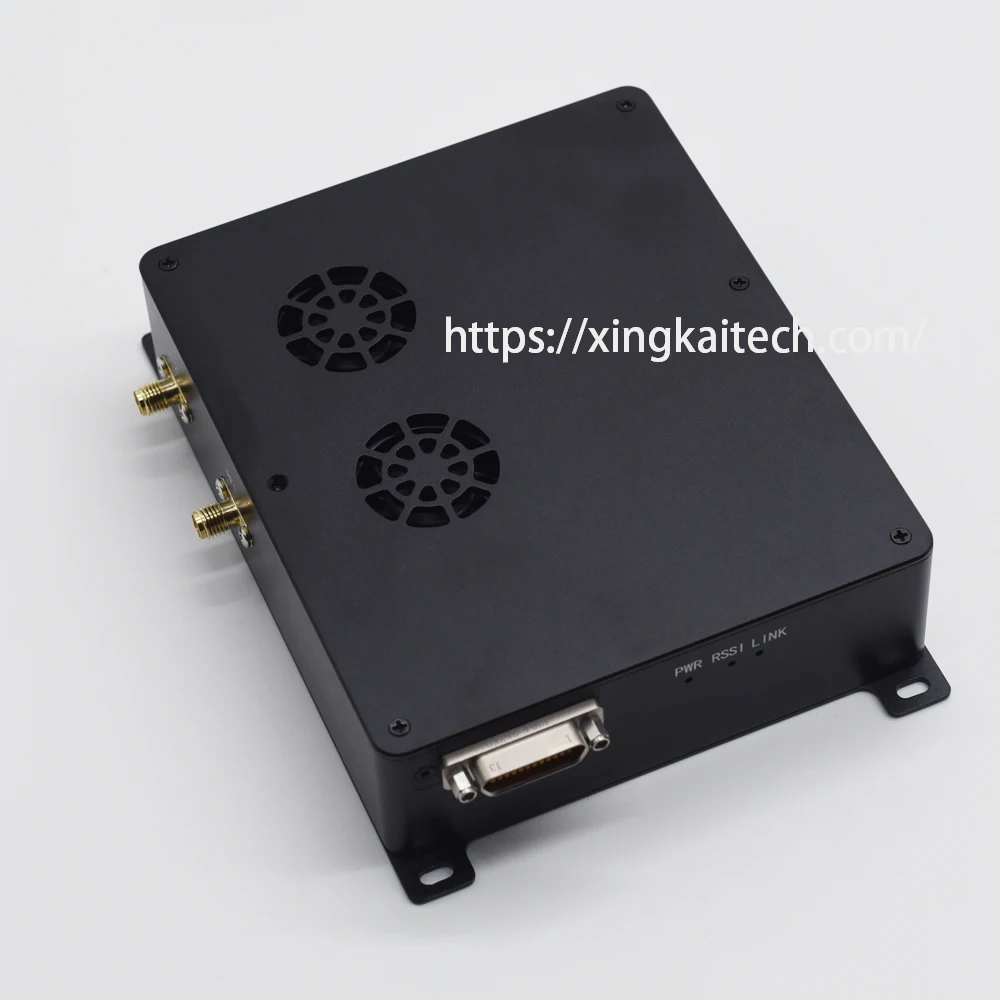 SDR Airborne 2*2W Radio IP Mesh Low Latency COFDM 100km Wireless Video Transmitter for Emergency Equipment Manpack Radio