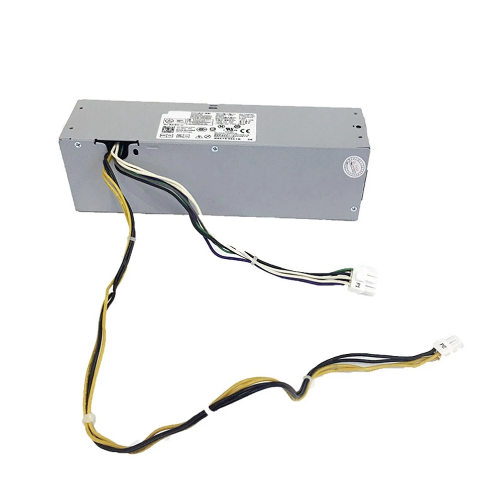 255W Chassis Power Supply 6cm Fan 8PIN+4PIN Connector Power Supply for Dell Optiplex 3020 Precision T1700 SFF Systems