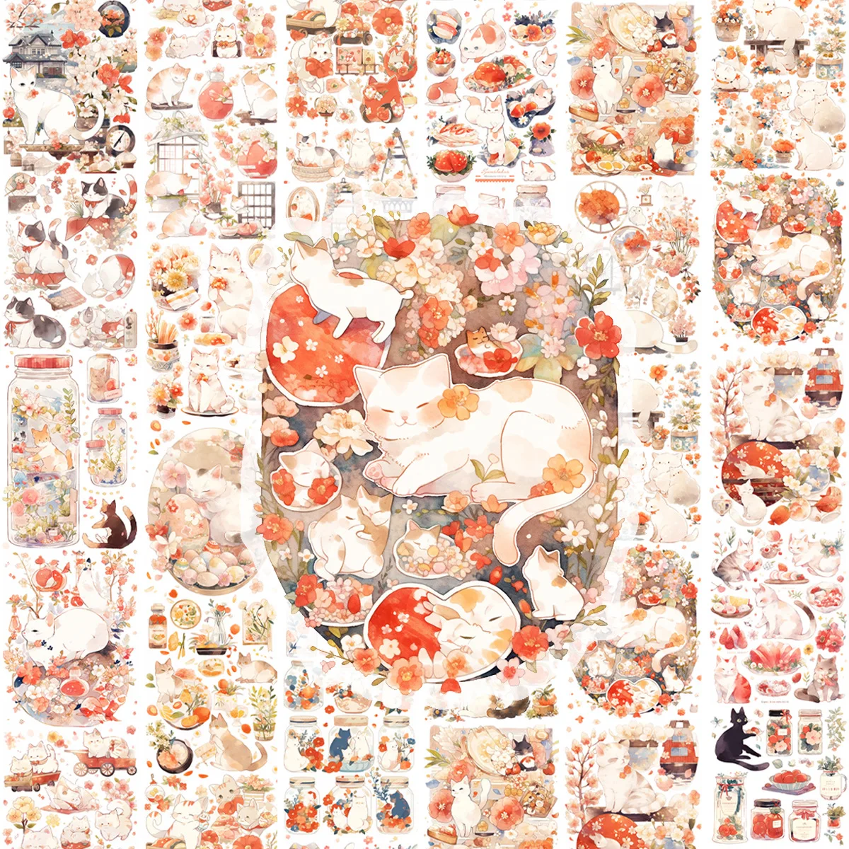 5M Cartoon Aesthetic Stationery Washi Tape Scrapbooking Supplies Masking Tapes School Diary Planner Handbook Decoration Stickers