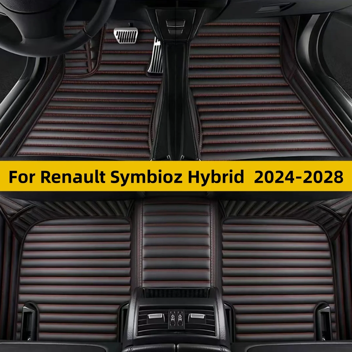 For Renault Symbioz Hybrid 2024 2025 2026 2027 2028 Floor Mats For Cars Waterproof Full Set Mat Accessories