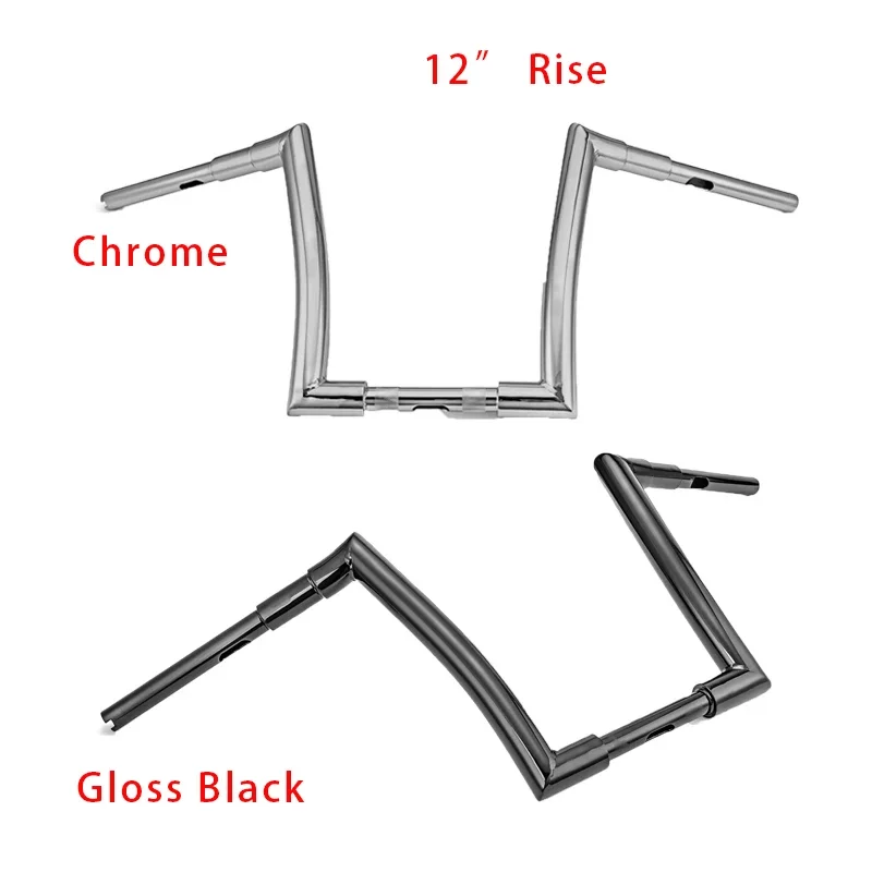 Motorcycle Parts Triple Chrome Gloss Black 12