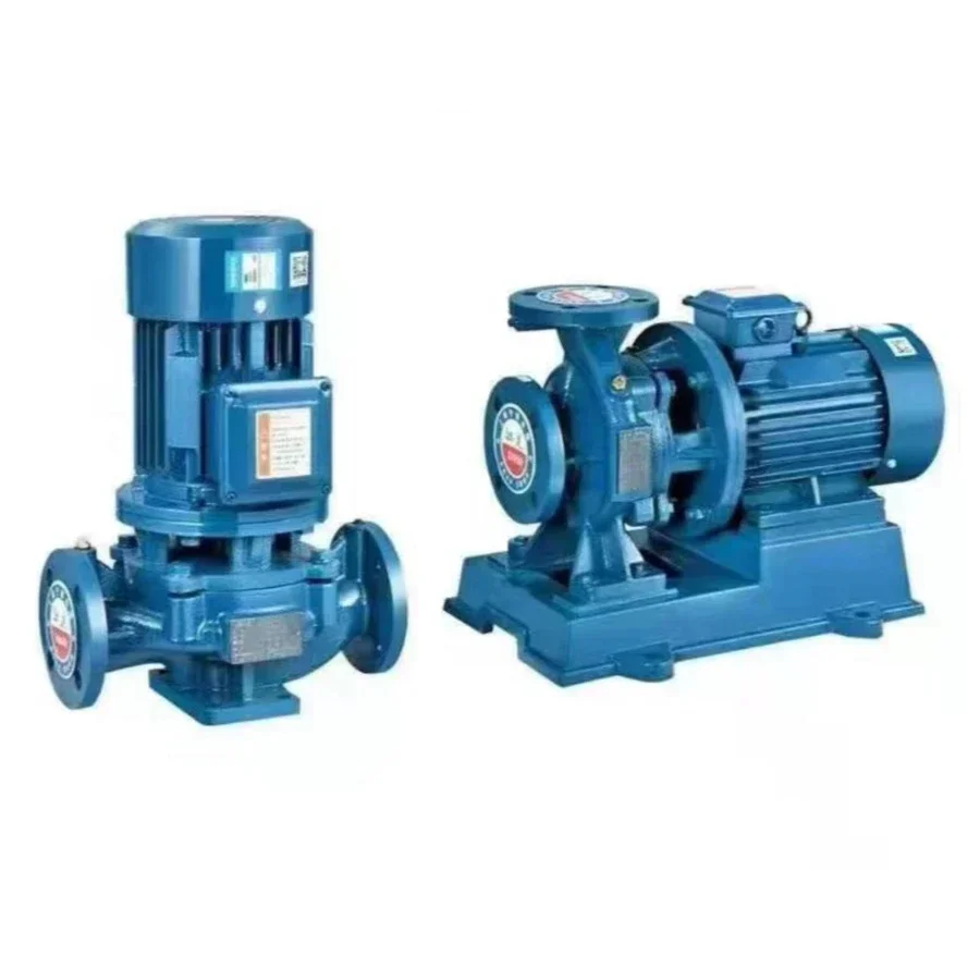 China Industrial High Pressure Transfer Electric ISG ISW Pipeline Cycle Water Vertical Centrifugal Pump