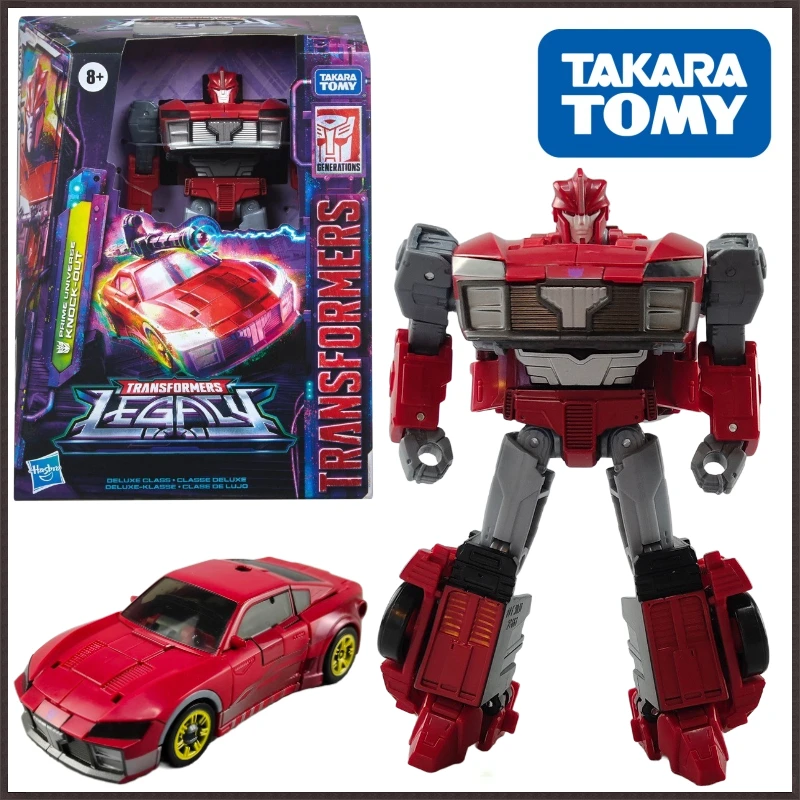 In Stock Takara Tomy Transformers G Series Legend D Class Leader Knock Out Figure Model Anime Action Deformation Robot Car Gift